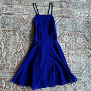 Silence & noise size 7 flowy backless dress